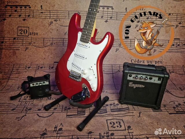 Электрогитара + усилитель (комплект)