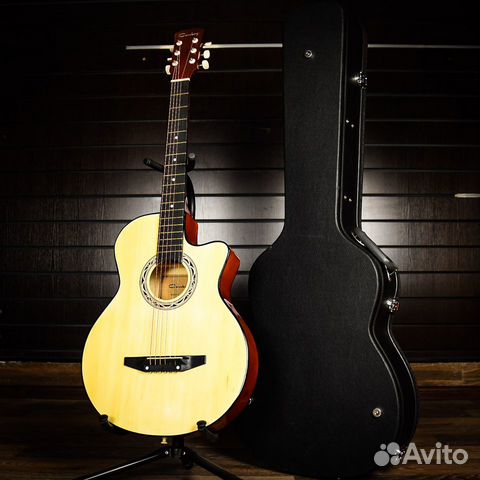 Акустическая гитара Cowboy + Аксессуары