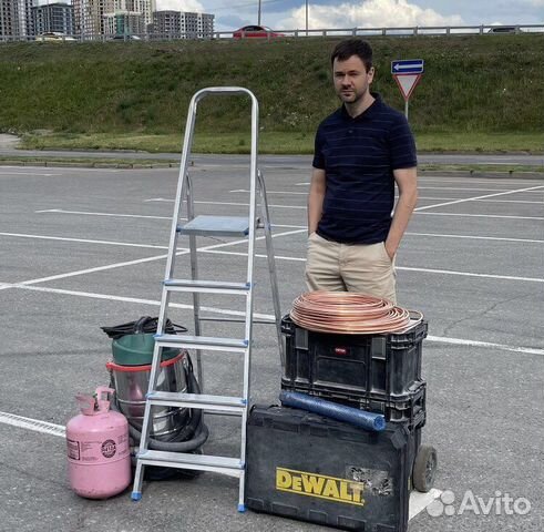 Монтаж и продажа кондиционеров/закладка трасс