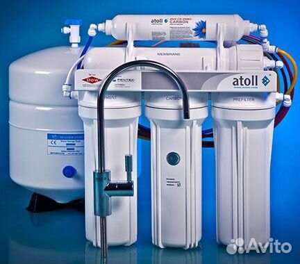Установка обратного осмоса и фильтров для воды