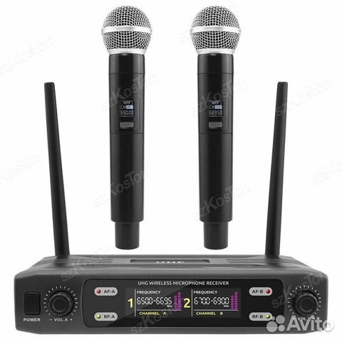 Радиосистема мульти-микрофоны szkoston 60м
