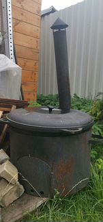 Казан 22л с печкой