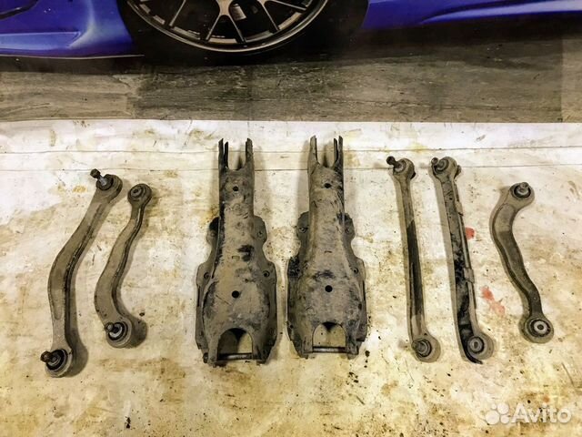 Рычаги задние W220