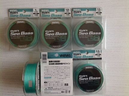 Леска плетеная Varivas Sea Bass X8