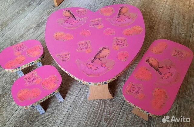 Мебель для кукол, манекен для причёсок, корона