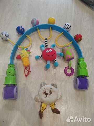 Подвеска дуга на кроватку стульчик коляску