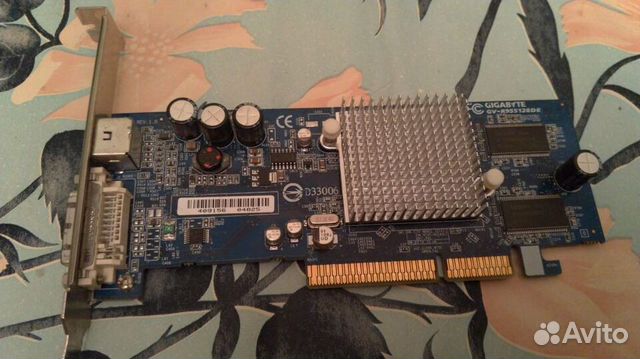Раритетная интересная видеокарта для пк