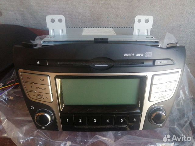 Штатная магнитола на hyundai ix35