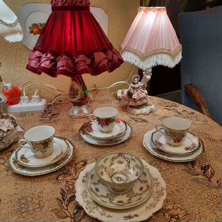 Чайные тройки.германия.винтаж