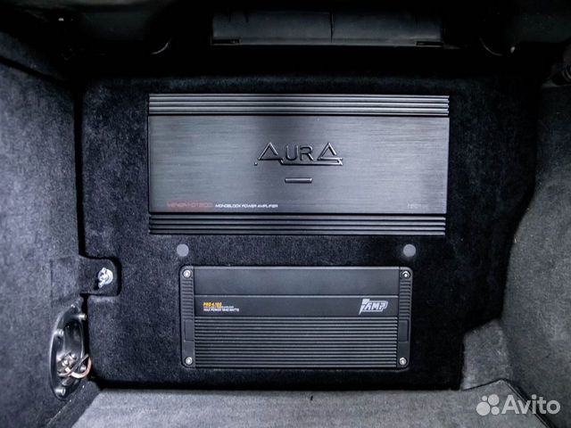 Автомобильный усилитель установка
