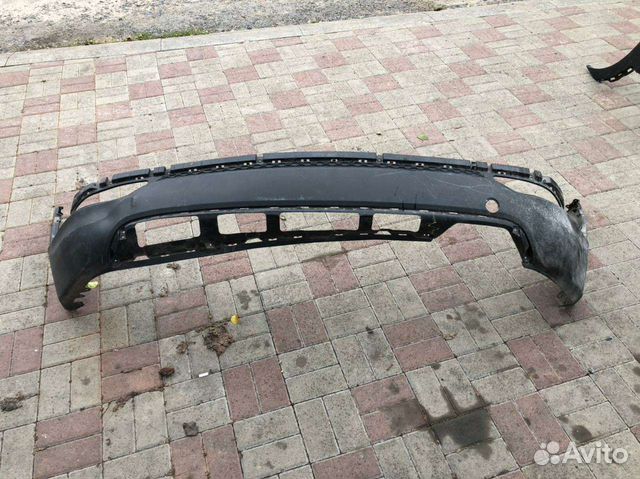 Юбка заднего бампера Hyundai Santa fe dm