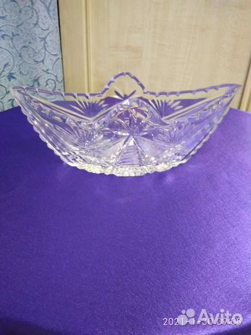 Хрустальные вазы эпохи СССР