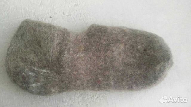 Подследники Серые Пух+Шерсть 36/40 Ручная работа