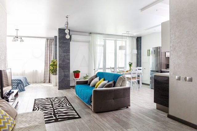 Квартира-студия, 65 м², 20/25 эт.