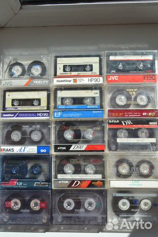Компакт-кассеты б/у