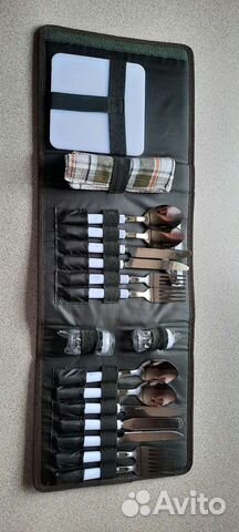 Сумка с набором для пикника новая