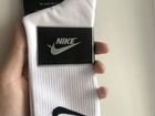 Носки Nike высокие белые