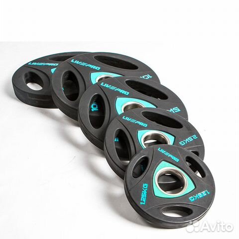 Олимпийский диск в уретане livepro Urethane Traini