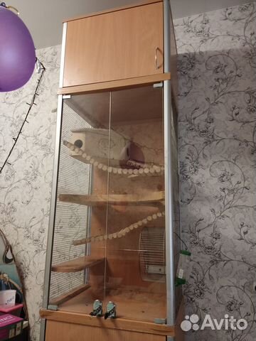 Клетка-вольер для шиншилл, хорьков, дегу