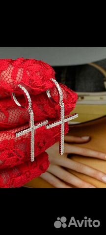 Tiffany серьги люкс цирконы