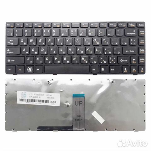 Клавиатура для ноут. Lenovo G470. Отпр. в регионы