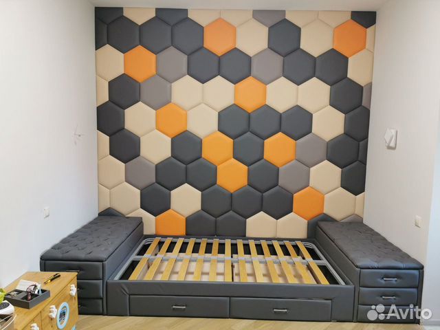 Мягкие стеновые панели, детская