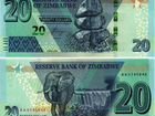 Зимбабве 20 долларов 2020г