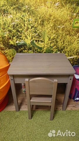 Детский стол и стул IKEA sundvik