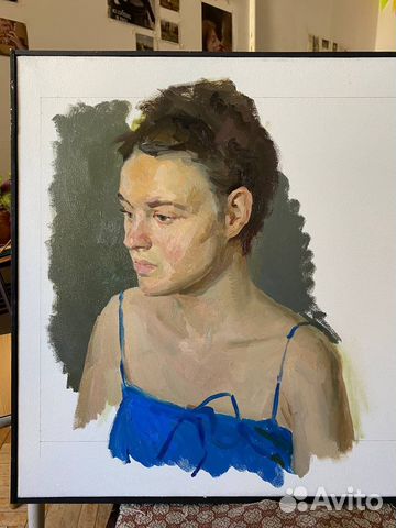 Живопись маслом на холсте картина