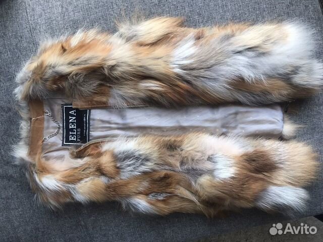 Жилет Elena Furs натуральный мех оригинал