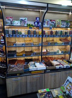 Витрины для сухофруктов