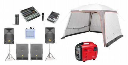 Прокат/аренда звукового оборудования
