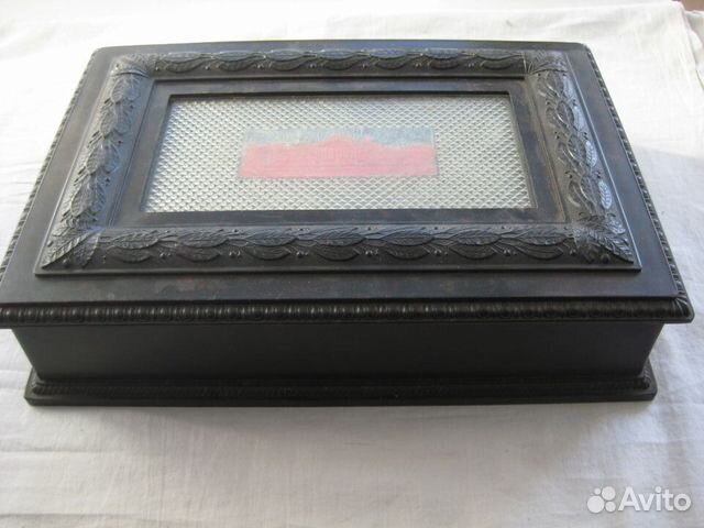 Коробка шкатулка Ленинград из карболита