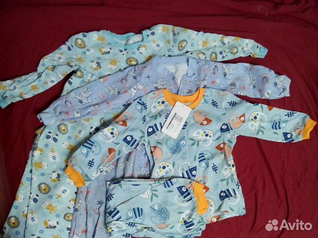 Пижамы детские с92по116