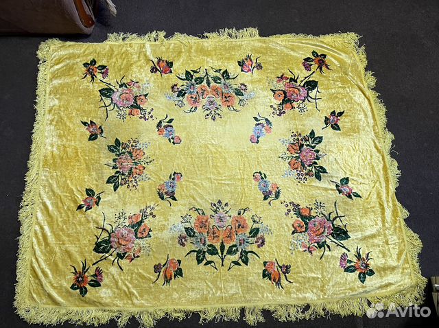 Скатерть плюш СССР