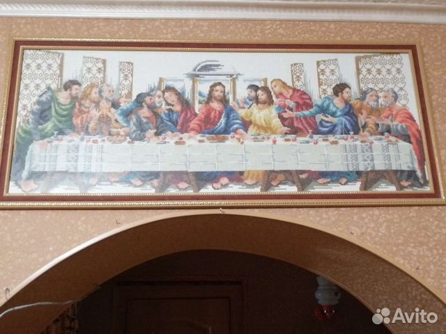 Картина вышитая крестом