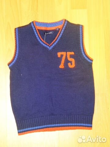 Новая жилетка Blue Seven для мальчика на 104/110 с