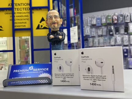 Наушники EarPods Apple Оригинал с разъемом 3,5