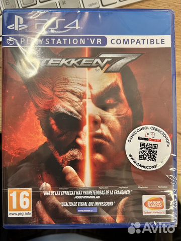Tekken 7 диск для PS4 новый
