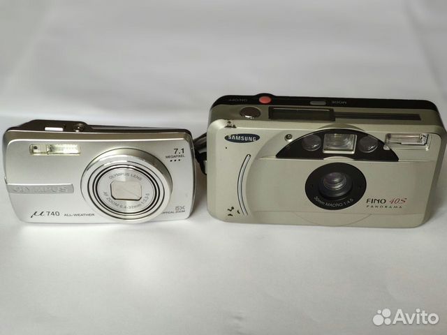 Фотоаппараты пленочный и цифровой