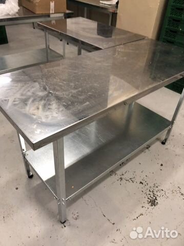 Стол из нержавейки 1,5м