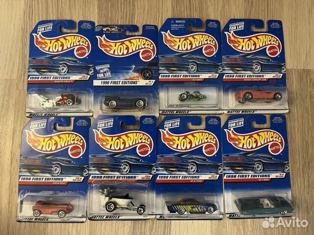 Hot wheels первое издание 1998 года лот 2