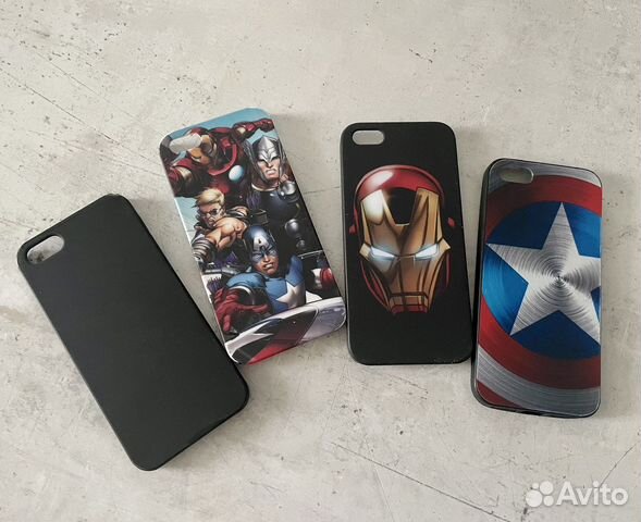 Чехлы 4 шт iPhone 5se
