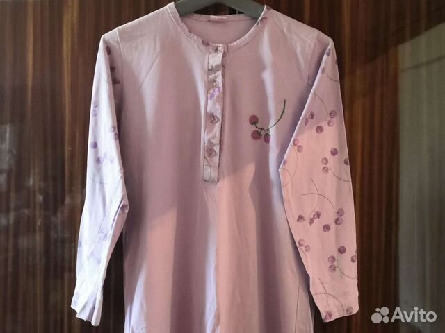 Рубашка сорочка ночная р.M ф Pastel хлопок