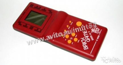 Тетрис электронный Brick Game, красный
