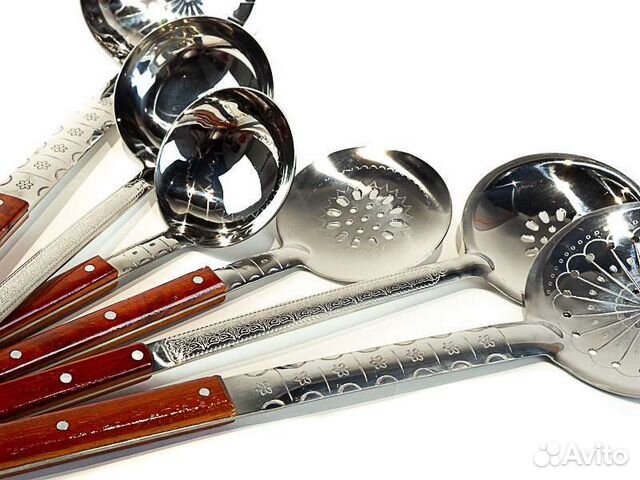 Шумовки, половники для казана