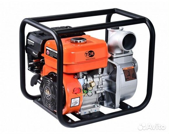 Мотопомпа бензиновая для грязной воды TOR 50м3/час купить в ...