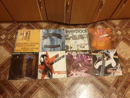 Грампластинки Зарубежные группы 80х И всякое