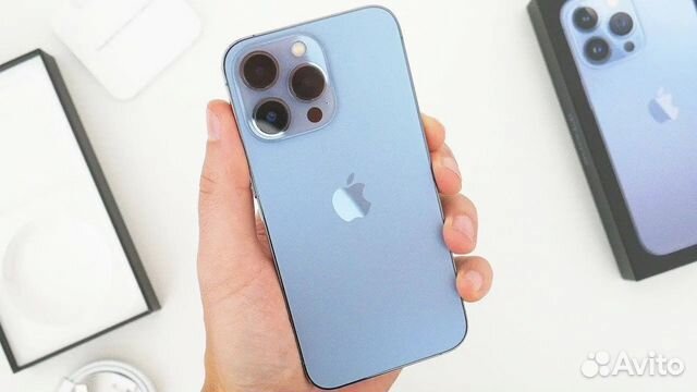 Iphone 15 голубой фото Iphone13 pro 128 купить в Нижнекамске Электроника Авито