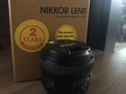 Объектив nikon 50mm f 1 8g AF-S nikkor объявление продам